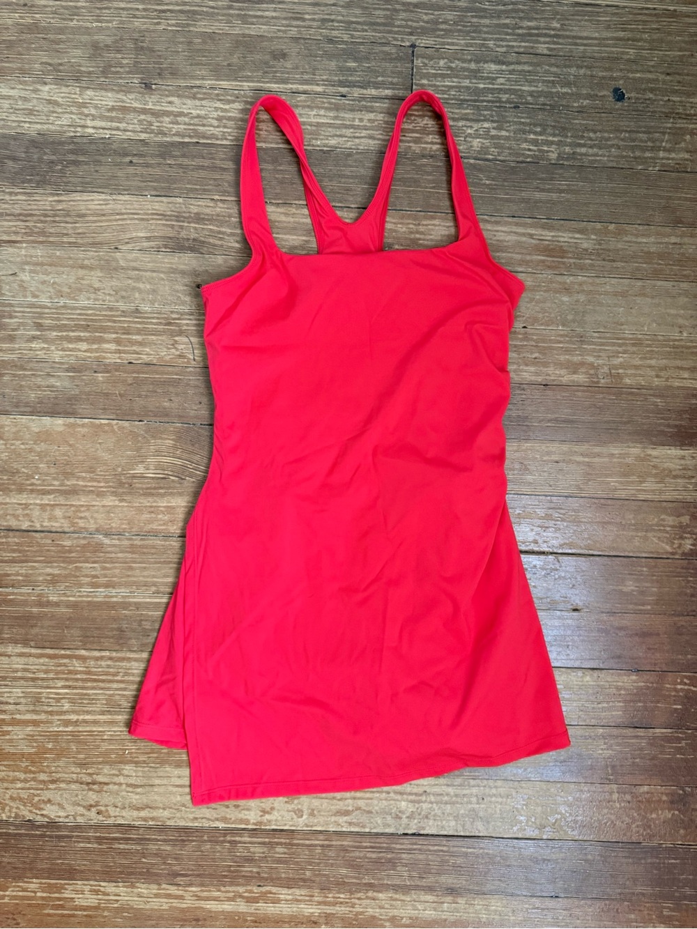 Women’s Lightweight Athletic Skort Dress in Brilliant Red